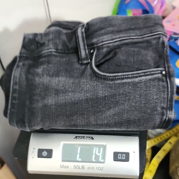 All Saints Black Grace Ankle Jeans Size 30 - Picture 8 of 8